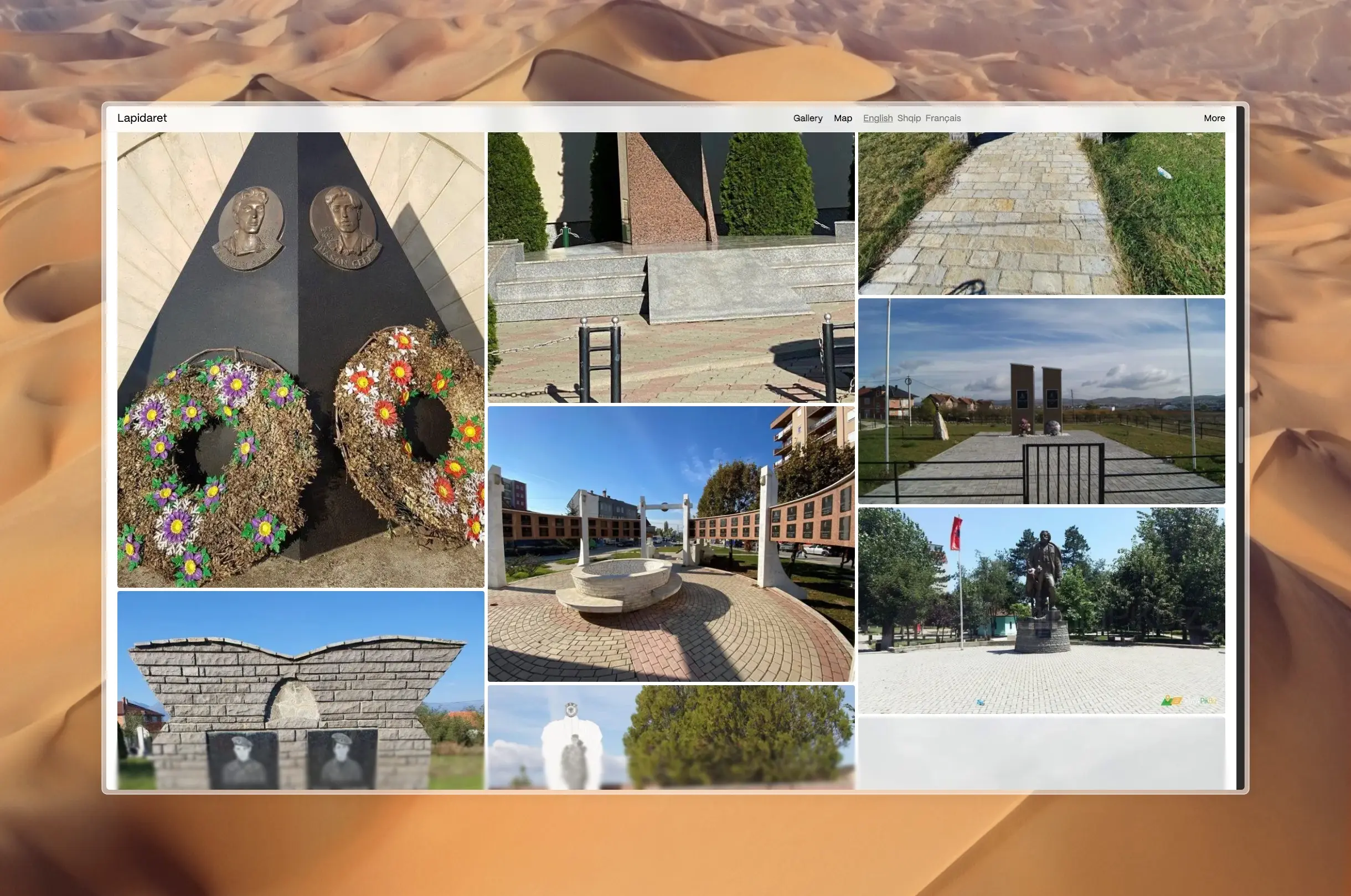 Screenshot of Lapidaret